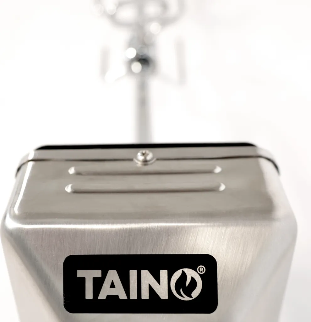 TAINO PLATINUM 2+1 Gasgrill Set Mit Drehspieß Edelstahl Sear-Burner Grillwagen Mit Rotisserie Motor Fleischspieß 15 TAINO PLATINUM 2+1 Gasgrill Set Mit Drehspieß Edelstahl Sear-Burner Grillwagen Mit Rotisserie Motor Fleischspieß – Bild 13