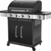 El Fuego Gasgrill / Grillwagen Burlington 4 Brenner +1 Seitenbrenner, Grillfäche 70x42cm -Tepro Verkäufe 2024 006116dc3fbc97a3b568de7ba6f71483