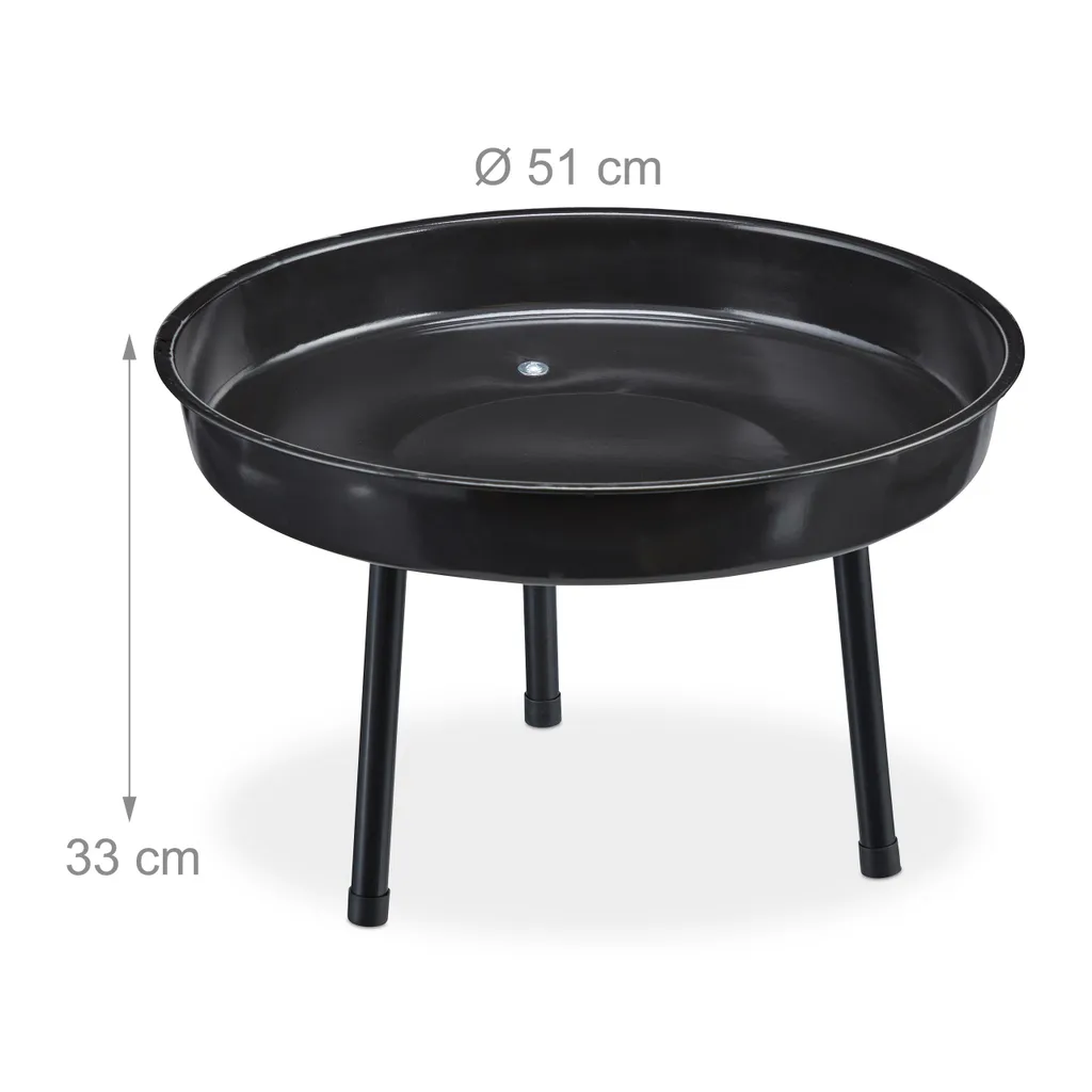 Relaxdays Schwenkgrill Mit Grillrost & Feuerschale 7 Relaxdays Schwenkgrill Mit Grillrost & Feuerschale – Bild 5