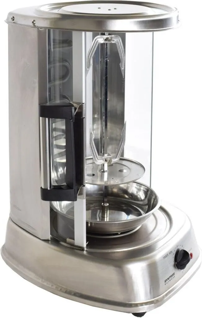 Syntrox Chef Grill R-8121 Inox Dönergrill Rotisserie Gyrosgrill Hähnchengrill Tischgrill 1500 5 Syntrox Chef Grill R-8121 Inox Dönergrill Rotisserie Gyrosgrill Hähnchengrill Tischgrill 1500 – Bild 3