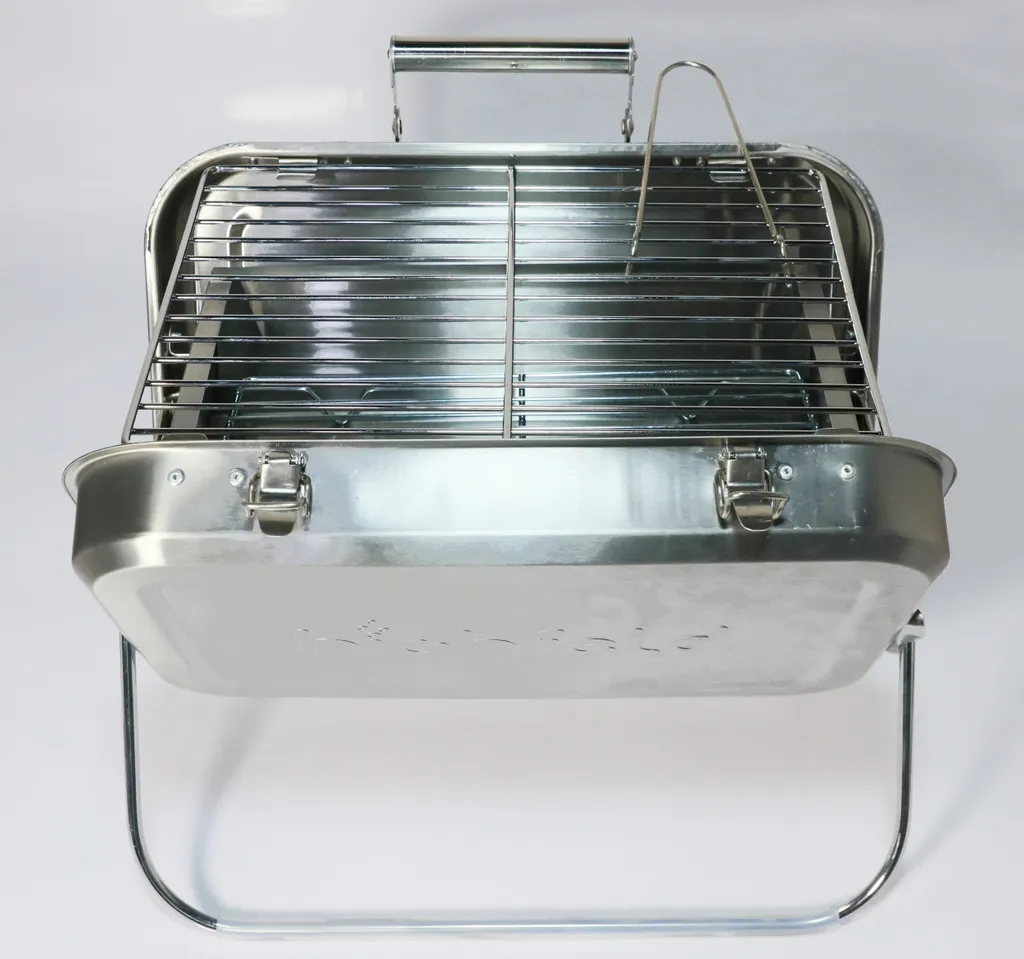 Highfeld® Holzkohlegrill Tragbarer Koffergrill Klappgrill Tischgrill Picknickgrill 8 Highfeld® Holzkohlegrill Tragbarer Koffergrill Klappgrill Tischgrill Picknickgrill – Bild 6