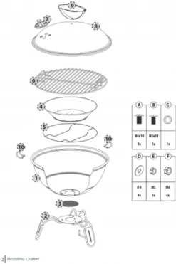 LANDMANN Kugelgrill Campinggrill BBQ Piccolino Queen Tragbar Holzkohlegrill Pink -Tepro Verkäufe 2024 074843009e3c1ee85dd9f10127aa6432