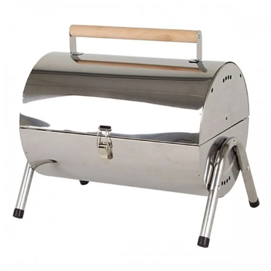 Edelstahl Grill Grilltonne Klappbar Für Camping Strand 1282-48 10 Edelstahl Grill Grilltonne Klappbar Für Camping Strand 1282-48 – Bild 8