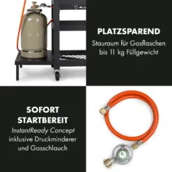 Klarstein Gasgrill Mit Smoker, Gasgrill Mit 4 Brenner, 13,5kW Edelstahl-Gasgrill, BBQ Gasgrill Für Balkon & Garten, Grill Für Gas & Kohle, Gasgrills Mit 4 Brenner & Thermometer 20 Klarstein Gasgrill Mit Smoker, Gasgrill Mit 4 Brenner, 13,5kW Edelstahl-Gasgrill, BBQ Gasgrill Für Balkon & Garten, Grill Für Gas & Kohle, Gasgrills Mit 4 Brenner & Thermometer -Tepro Verkäufe 2024 0a82eff1719bfe678eb237d34384d13d