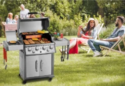 El Fuego Gasgrill / Grillwagen Concord 4 Brenner +1 Seitenbrenner +1 Infrarotbrenner -Tepro Verkäufe 2024 0c09ce95e74d5ce4700b394e0d7eb0f9