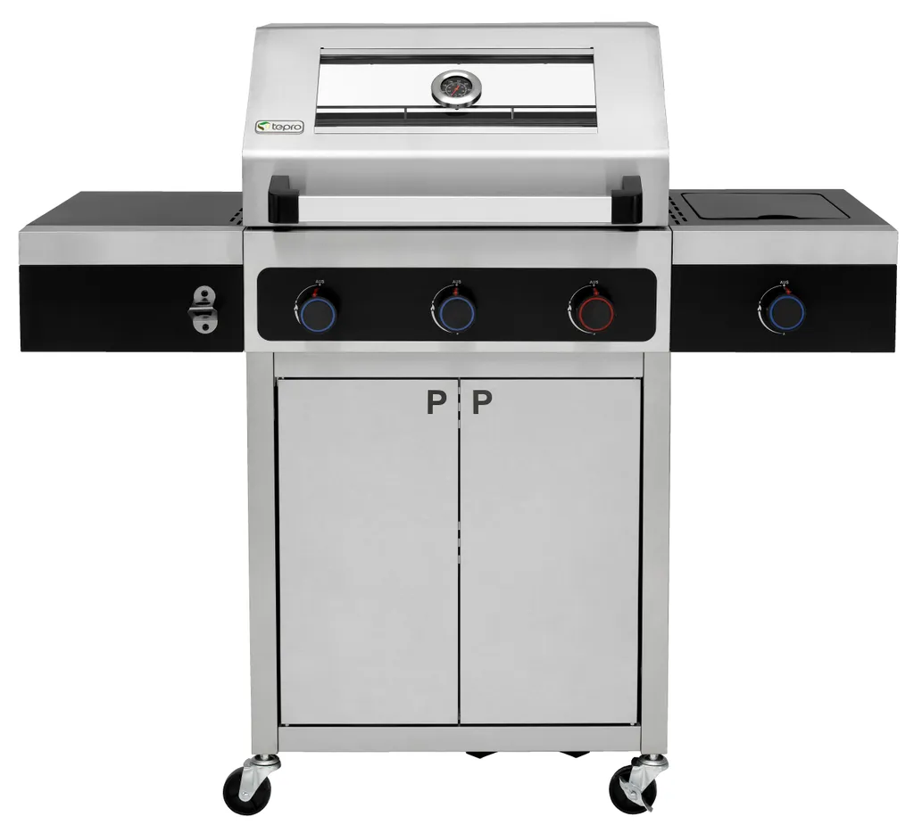 Tepro Edelstahl Gasgrill Keansburg 3 Special Edition, 3-Brenner Inkl. Powerzone Und Seitenbrenner 7 Tepro Edelstahl Gasgrill Keansburg 3 Special Edition, 3-Brenner Inkl. Powerzone Und Seitenbrenner – Bild 5