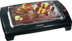 Bomann Elektrogrill / Tischgrill BQ 1240 N CB Grillfläche 35,5x24,5cm