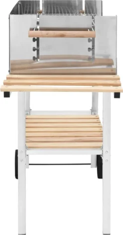 VidaXL XXL Holzkohlegrill Grillwagen Mit 2 Regalen Edelstahl -Tepro Verkäufe 2024 0f9cb4289619ff171dd9897125823857