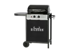 BIGHORN Gasgrill 2 Brenner Mit Seitenablage, Grillwagen Mit Räder, Warmhalte- Und Grillrost -Tepro Verkäufe 2024 101ca223bd60f92d75882c13700e68d1