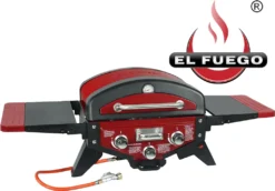 El Fuego Gasgrill / Tischgrill Medison Rot Grillfläche 49x33,5cm -Tepro Verkäufe 2024 10715bac6a1c6af7726877eb0216de18