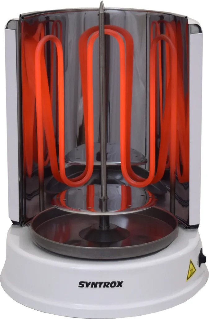 Syntrox Gyrosgrill Chef Grill RO-1400W-W Dönergrill Weiß 9 Syntrox Gyrosgrill Chef Grill RO-1400W-W Dönergrill Weiß – Bild 7