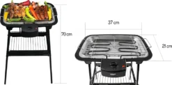 Adler 2in1 Standgrill BBQ Grill Partygrill Tischgrill Standtischgrill Elektro Grill 2000 Watt 37 Adler 2in1 Standgrill BBQ Grill Partygrill Tischgrill Standtischgrill Elektro Grill 2000 Watt -Tepro Verkäufe 2024 111419ec89ef58ae68eb6849a66eb625