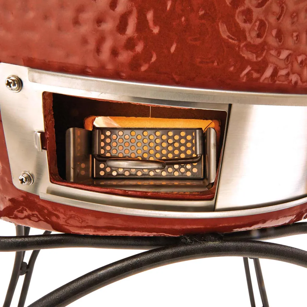 Kamado Joe Grills Keramikgrill Classic I, Rot / Schwarz, Perfekt Für Alle Grill-Enthusiasten 5 Kamado Joe Grills Keramikgrill Classic I, Rot / Schwarz, Perfekt Für Alle Grill-Enthusiasten – Bild 3
