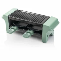 Bestron Raclette Für 1 Bis 2 Personen, Mini Tischgrill Mit Zwei Pfännchen Und Zwei Holzschabern, 350 Watt, Farbe: Grün/Schwarz 25 Bestron Raclette Für 1 Bis 2 Personen, Mini Tischgrill Mit Zwei Pfännchen Und Zwei Holzschabern, 350 Watt, Farbe: Grün/Schwarz -Tepro Verkäufe 2024 14f06096ef81178a17d634c38b89e689