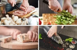 Cheffinger 8tlg. Messerständer Holzoptik Drehbar Schwarze Klingen Messerset -Tepro Verkäufe 2024 15447cdfc22fbaa6c35e5dd51e5ea56a