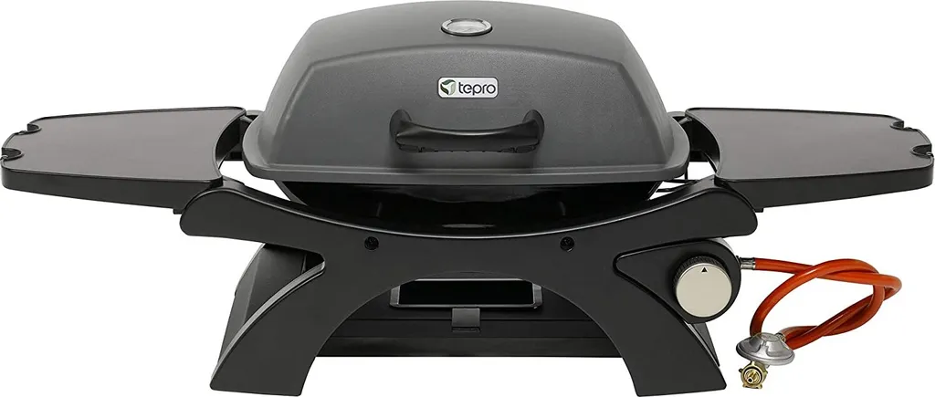 TEPRO Tisch-Gasgrill "Abington", 1-Brenner Mit Seitenablagen-anthrazit/schwarz-3142N 19 TEPRO Tisch-Gasgrill "Abington", 1-Brenner Mit Seitenablagen-anthrazit/schwarz-3142N – Bild 17