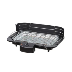 Elektrischer Tischgrill Elektrogrill 2200W, Grillfläche: 38 X 22cm, Rauchfreies Grillen