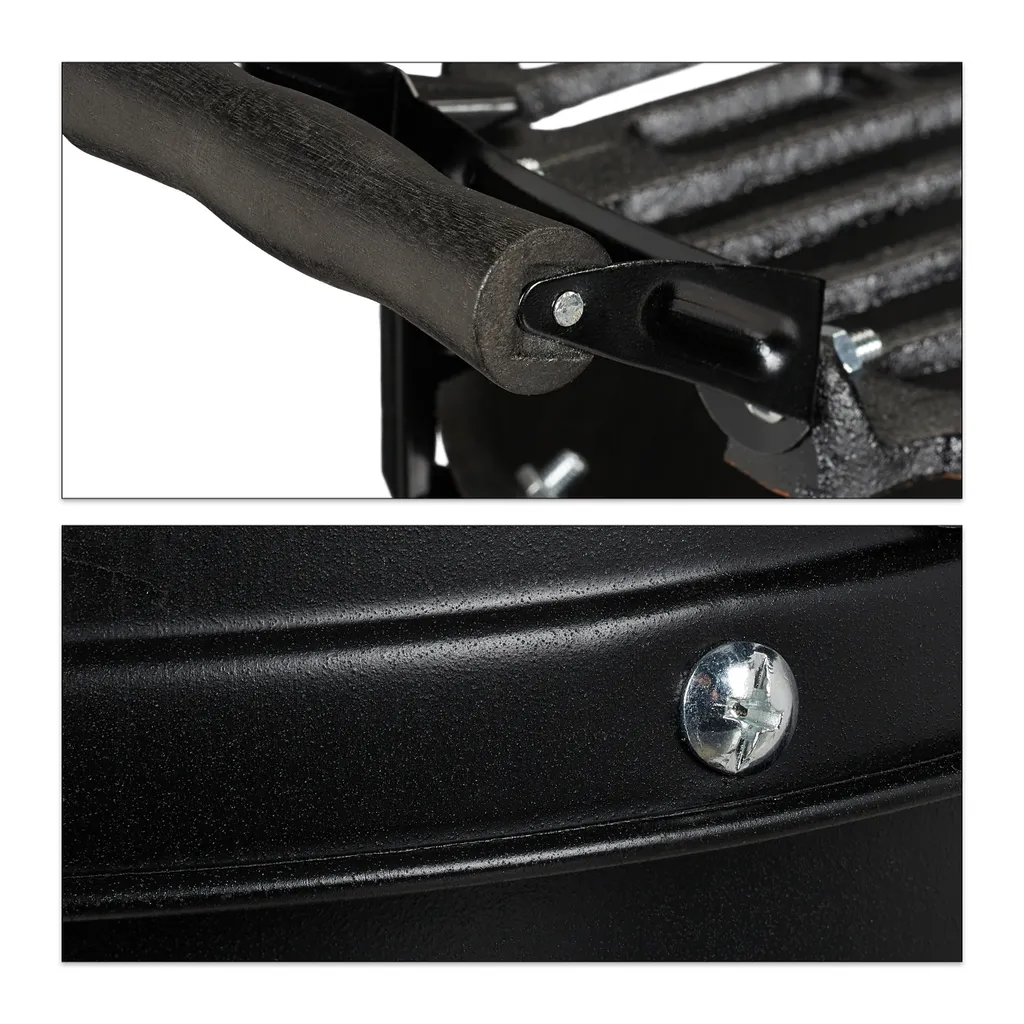 Relaxdays Grillfass Aus Gusseisen 11 Relaxdays Grillfass Aus Gusseisen – Bild 9