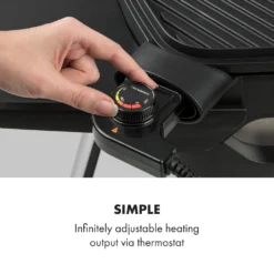 Klarstein Gatsby Elektrogrill Standgrill Tischgrill , Leistung: 2000 W , EasyGrill Concept , Grillfläche: 40 X 36 Cm / Aluminiumdruckguss / Antihaft / Grillhaube , Zwei Seitentische , Ablage Im Standfuß , Stufenloses Thermostat , Fettauffangschale , Beige / Schwarz 15 Klarstein Gatsby Elektrogrill Standgrill Tischgrill , Leistung: 2000 W , EasyGrill Concept , Grillfläche: 40 X 36 Cm / Aluminiumdruckguss / Antihaft / Grillhaube , Zwei Seitentische , Ablage Im Standfuß , Stufenloses Thermostat , Fettauffangschale , Beige / Schwarz -Tepro Verkäufe 2024 191d0adced95e97950ac4b6c99ddf8d0