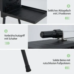 COSTWAY Tragbarer Holzkohlegrill Mit Elektrischer Bratgabel, Leichte Outdoor-Grill, Abnehmbaren Beinen, Campinggrill Für BBQ, Camping, Picknick, Party, Garten, Grillfläche: Ca. 46 X 20 Cm 12 COSTWAY Tragbarer Holzkohlegrill Mit Elektrischer Bratgabel, Leichte Outdoor-Grill, Abnehmbaren Beinen, Campinggrill Für BBQ, Camping, Picknick, Party, Garten, Grillfläche: Ca. 46 X 20 Cm -Tepro Verkäufe 2024 19ffc0499b4d4fd3e45a0049c5aa4e42