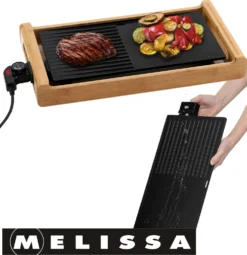 Melissa 16300021 Rauchfreier Bambus Teppanyaki-Grill Teppan Yaki Elektro Grill Kombinierte Teppanyaki- Und Grillplatte 1800 Watt 15 Melissa 16300021 Rauchfreier Bambus Teppanyaki-Grill Teppan Yaki Elektro Grill Kombinierte Teppanyaki- Und Grillplatte 1800 Watt -Tepro Verkäufe 2024 1a486d43b0ba4e4605c3c3bdee365b53