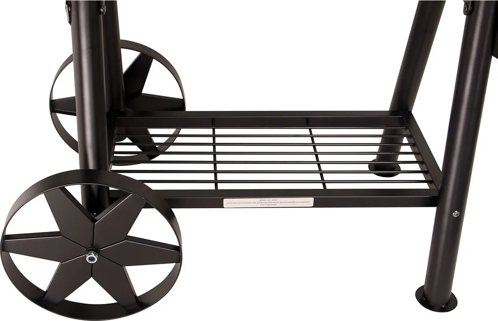 TAINO YUMA 90kg Smoker Grillkammer Räucherkammer Grill Holzkohle 6 TAINO YUMA 90kg Smoker Grillkammer Räucherkammer Grill Holzkohle – Bild 4