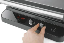 Black & Decker Black+Decker BXGR2000E Elektrogrill, 2000 W, Edelstahl Anti-Fingerprint, Schwarz -Tepro Verkäufe 2024 1d97ea206c9197e9b4e667f7cde2ff51