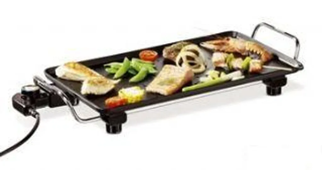 Princess Tischgrill/ Teppanyaki Grill 102300, Arbeitsfläche, Aluminium, Schwarz, Aluminium, 460 X 260 Mm, 6 Person(en) 12 Princess Tischgrill/ Teppanyaki Grill 102300, Arbeitsfläche, Aluminium, Schwarz, Aluminium, 460 X 260 Mm, 6 Person(en) – Bild 10