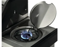 Gasgrill Enders Kansas II Pro 4 SIK Profi Turbo 153 X 64 X 118 Cm 4 Brenner + Rückbrenner + Seitenbrenner Silber Inkl. Deckelthermometer, Fettauffangschale, Grillrost, Hochleistungshitzezone, Warmhalterost, Seitenablage Grillrost -Tepro Verkäufe 2024 1effa024c6d44fa732a8de2af91d0995