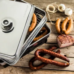 Tischräucherofen Edelstahl Räucherofen Smoker Mit Thermometer X2 Brenner BROWIN 20 Tischräucherofen Edelstahl Räucherofen Smoker Mit Thermometer X2 Brenner BROWIN -Tepro Verkäufe 2024 21273b505cf49ef216058b26bca0e2ad