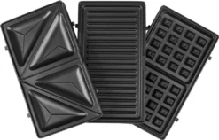 Tristar 3-in-1 Sandwichmaker SA-3070 800 W Schwarz Und Silbern -Tepro Verkäufe 2024 215e89eeb67a5df1a22eb22e80d1052a