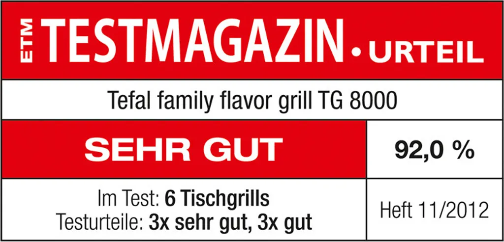 Tefal TG8000 Kontaktgrill Schwarz-silber 22 Tefal TG8000 Kontaktgrill Schwarz-silber – Bild 20