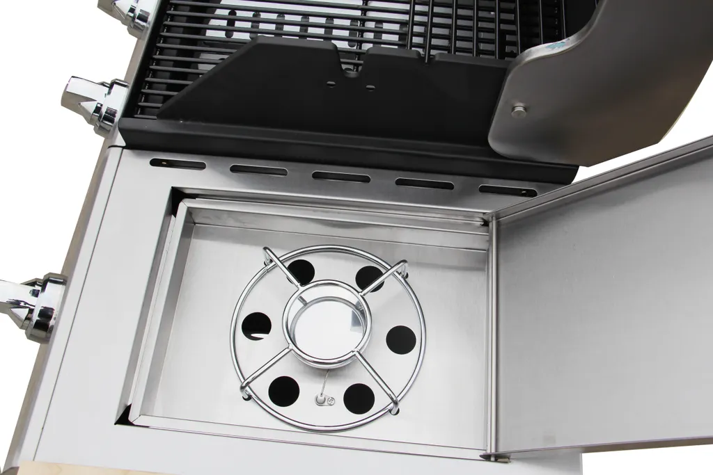 Tepro Gasgrill-Küche Outdoorküche "Petersburg" Mit Waschbecken Und Seitenkocher, 4 + 1 Brenner 9 Tepro Gasgrill-Küche Outdoorküche "Petersburg" Mit Waschbecken Und Seitenkocher, 4 + 1 Brenner – Bild 7