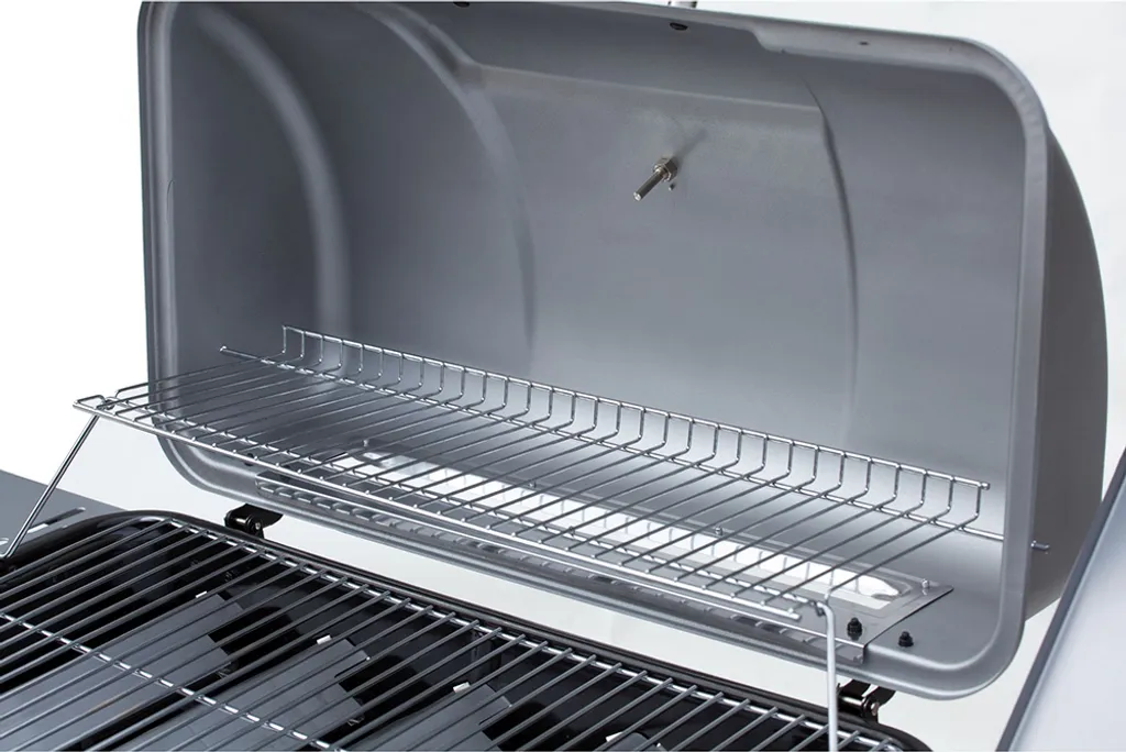 El Fuego Gasgrill / Grillwagen Dayton 6+1 Silber Grillfläche 69x35cm 9 El Fuego Gasgrill / Grillwagen Dayton 6+1 Silber Grillfläche 69x35cm – Bild 7