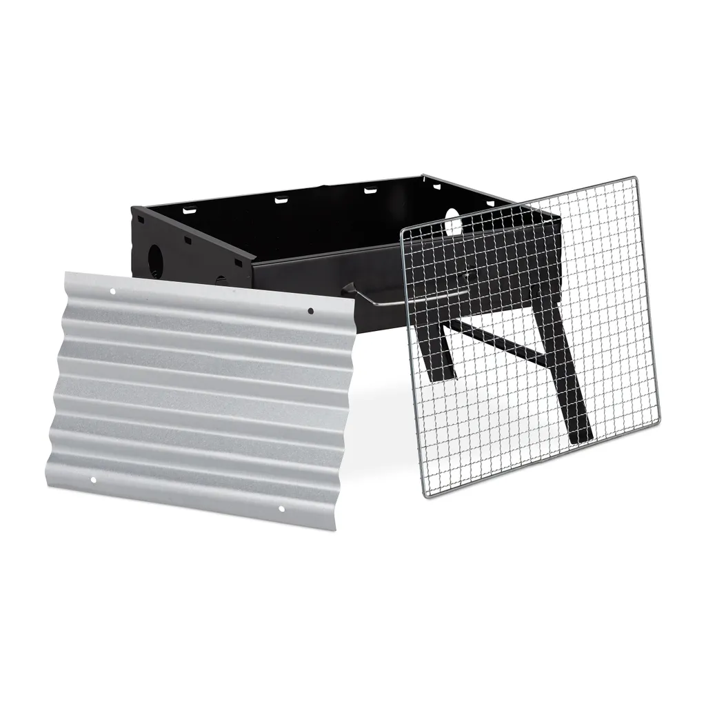 Relaxdays Koffergrill Für Camping Und Picknick 9 Relaxdays Koffergrill Für Camping Und Picknick – Bild 7