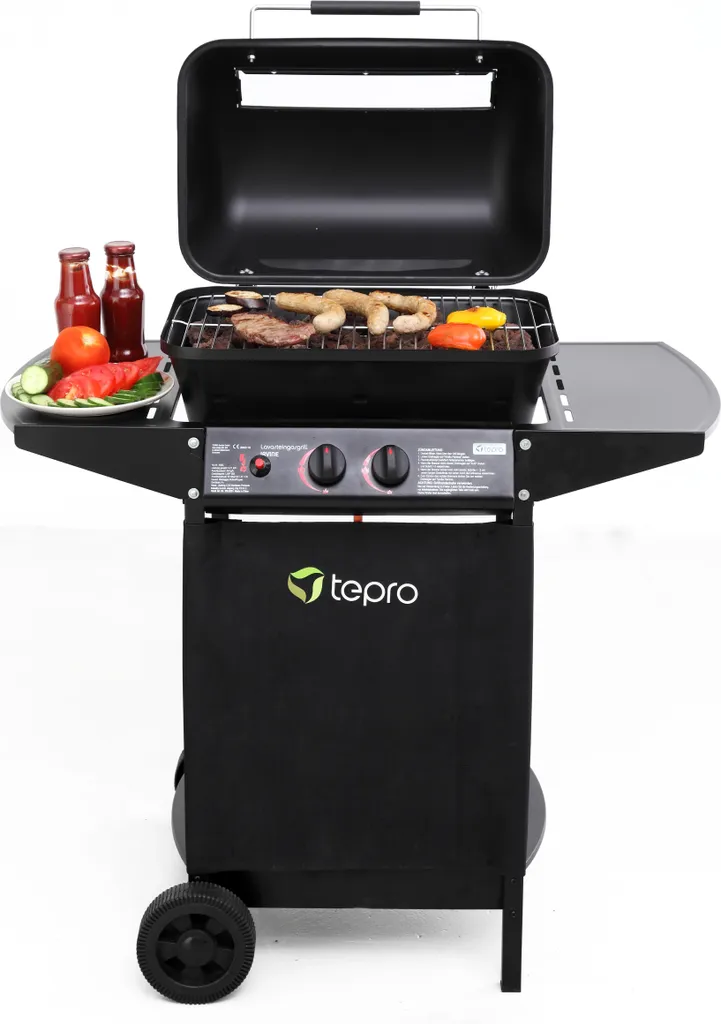 TEPRO Lavasteingasgrill Irvine, 2-Brenner 5 TEPRO Lavasteingasgrill Irvine, 2-Brenner – Bild 3