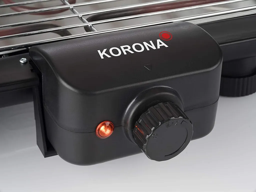 Korona BBQ Stand Grill XXL Kochstation Elektro Schwarz 2200 W 10 Korona BBQ Stand Grill XXL Kochstation Elektro Schwarz 2200 W – Bild 8