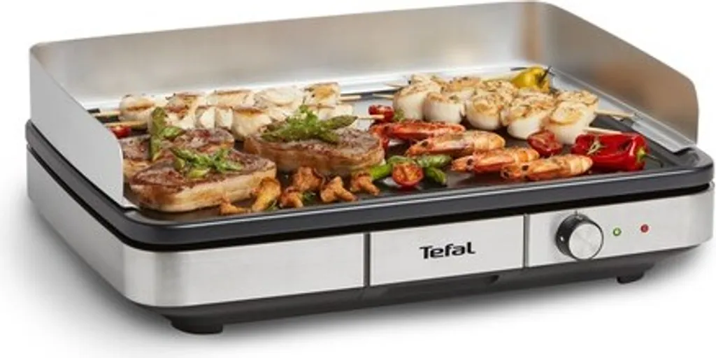 Tefal Maxi Plancha CB690D - Tischgrill - Schwarz/silber 12 Tefal Maxi Plancha CB690D - Tischgrill - Schwarz/silber – Bild 10