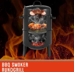 Deuba 3in1 Smoker Inkl. Thermometer Leichter Transport Räucherofen Holzkohlegrill BBQ Rundgrill Räuchertonne 23 Deuba 3in1 Smoker Inkl. Thermometer Leichter Transport Räucherofen Holzkohlegrill BBQ Rundgrill Räuchertonne -Tepro Verkäufe 2024 27d5ddc75e62c3618777967229ac7e25