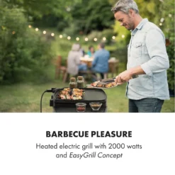 Klarstein Gatsby Elektrogrill Standgrill Tischgrill , Leistung: 2000 W , EasyGrill Concept , Grillfläche: 40 X 36 Cm / Aluminiumdruckguss / Antihaft / Grillhaube , Zwei Seitentische , Ablage Im Standfuß , Stufenloses Thermostat , Fettauffangschale , Beige / Schwarz 12 Klarstein Gatsby Elektrogrill Standgrill Tischgrill , Leistung: 2000 W , EasyGrill Concept , Grillfläche: 40 X 36 Cm / Aluminiumdruckguss / Antihaft / Grillhaube , Zwei Seitentische , Ablage Im Standfuß , Stufenloses Thermostat , Fettauffangschale , Beige / Schwarz -Tepro Verkäufe 2024 28b40346b23b8fa4e58f714afbcae8b9