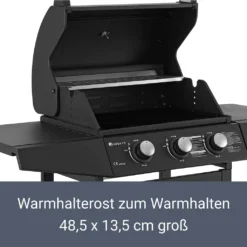 Juskys BBQ Gasgrill Louisiana 8,1 KW Mit 3 Brenner, Grillrost, Deckel Mit Thermometer, Warmhalterost & Seitenablagen – Grillwagen Mit Stahl Korpus 27 Juskys BBQ Gasgrill Louisiana 8,1 KW Mit 3 Brenner, Grillrost, Deckel Mit Thermometer, Warmhalterost & Seitenablagen – Grillwagen Mit Stahl Korpus -Tepro Verkäufe 2024 2ac652bb52a859c86e818740a4ff24e3