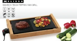 Melissa 16300021 Rauchfreier Bambus Teppanyaki-Grill Teppan Yaki Elektro Grill Kombinierte Teppanyaki- Und Grillplatte 1800 Watt 16 Melissa 16300021 Rauchfreier Bambus Teppanyaki-Grill Teppan Yaki Elektro Grill Kombinierte Teppanyaki- Und Grillplatte 1800 Watt -Tepro Verkäufe 2024 2c64df554ef3efdf46e4afc1f954195d