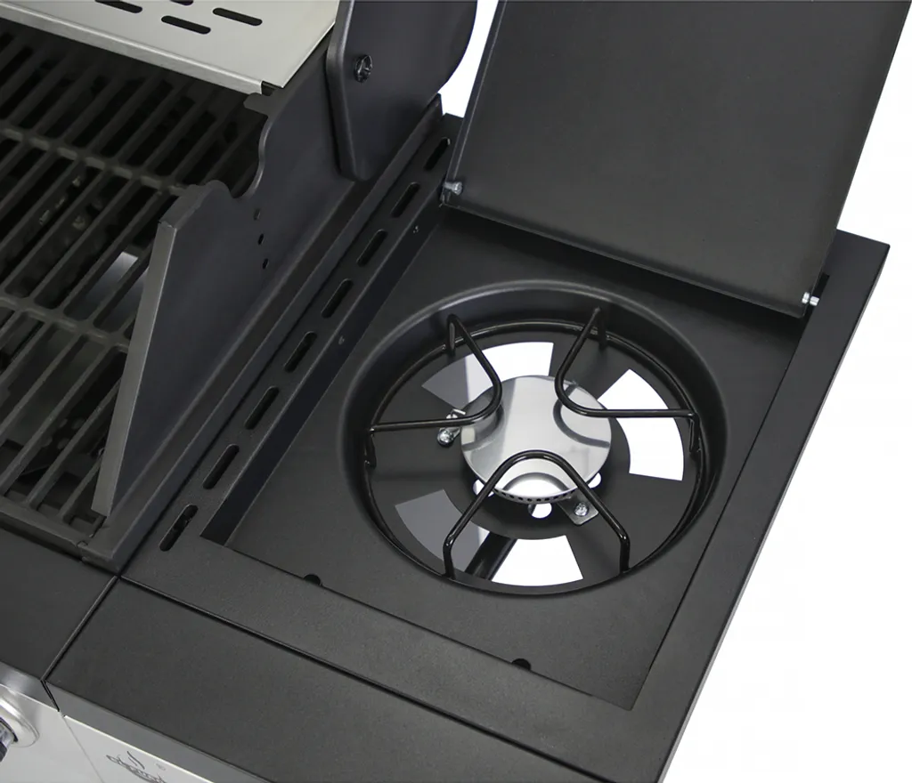 El Fuego® Edelstahl Gasgrill San Antonio 6+1 Brenner Roste Gusseisen AY5861 6 El Fuego® Edelstahl Gasgrill San Antonio 6+1 Brenner Roste Gusseisen AY5861 – Bild 4