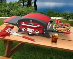 El Fuego Gasgrill / Tischgrill Medison Rot Grillfläche 49x33,5cm -Tepro Verkäufe 2024 2df3ded25ec0841b26da44cc9e68681c