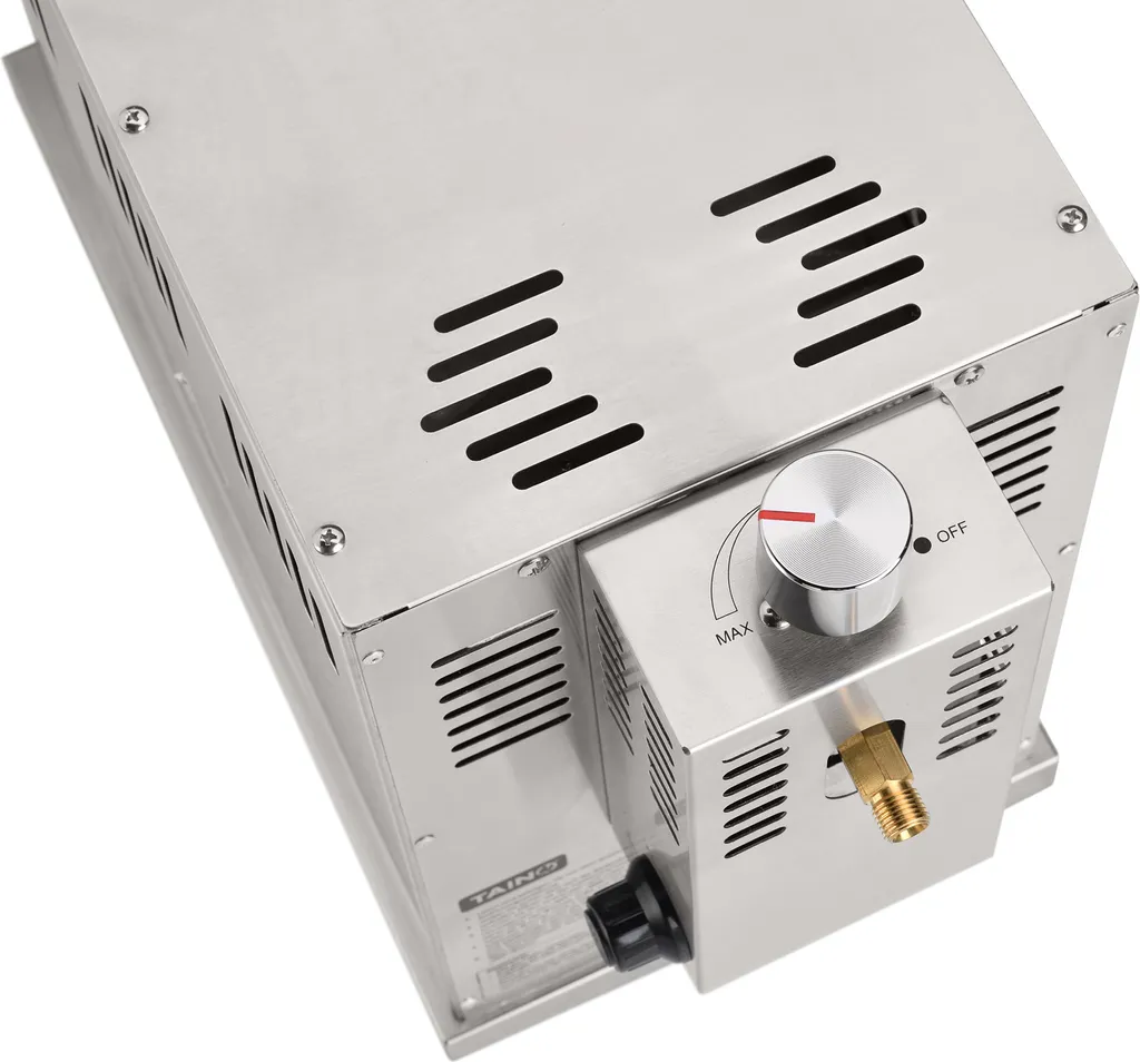 TAINO Oberhitzegrill Gas Steakgrill 800 Grad Hochleistungsgrill Edelstahl Silber 9 TAINO Oberhitzegrill Gas Steakgrill 800 Grad Hochleistungsgrill Edelstahl Silber – Bild 7