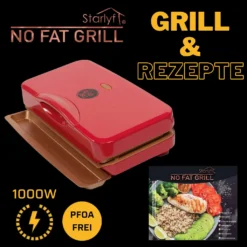 Starlyf® No Fat Grill - Kompaktgrill Mini Grill Für Die Küche, Low Fat, Kein Fett Oder Öl, Ohne Fett Oder Öl, Gesund Grillen, Kontaktgrill, Elektrogrill, - 1000W, PFOA-FREI, Aus Der TV Werbung 20 Starlyf® No Fat Grill - Kompaktgrill Mini Grill Für Die Küche, Low Fat, Kein Fett Oder Öl, Ohne Fett Oder Öl, Gesund Grillen, Kontaktgrill, Elektrogrill, - 1000W, PFOA-FREI, Aus Der TV Werbung -Tepro Verkäufe 2024 30b8826eed7d3299eb4978e6ebc4e39d