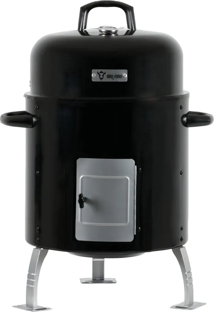 BBQ-Toro Räuchertonne Beech Ø 43,5 Cm | Räucherofen BBQ Smoker Holzkohlegrill 5 BBQ-Toro Räuchertonne Beech Ø 43,5 Cm | Räucherofen BBQ Smoker Holzkohlegrill – Bild 3