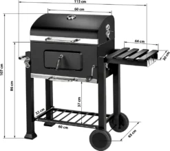 Tectake Holzkohlegrill Höhenverstellbar - Schwarz 22 Tectake Holzkohlegrill Höhenverstellbar - Schwarz -Tepro Verkäufe 2024 310cff801b839bfb8995bf9af4a0a2a1