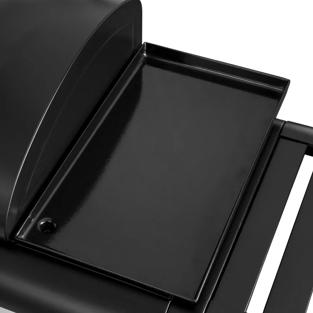 TAINO BASIC PLANCHA 2+1 Gasgrill Seitenkocher Grill BBQ Schwarz Grillplatte Gas Griller 5 TAINO BASIC PLANCHA 2+1 Gasgrill Seitenkocher Grill BBQ Schwarz Grillplatte Gas Griller – Bild 3