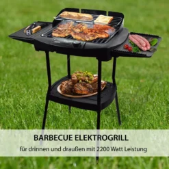 Syntrox Elektrischer Tischgrill Und Standgrill Kombination Mit Ablagen 20 Syntrox Elektrischer Tischgrill Und Standgrill Kombination Mit Ablagen -Tepro Verkäufe 2024 3289280049fe66b1387bd437fc49e207